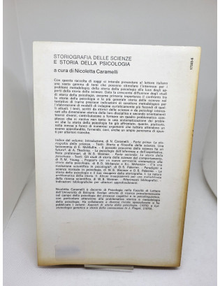 Aa. Vv. Storiografia delle scienze e storia della Psicologia - Il Mulino 1979