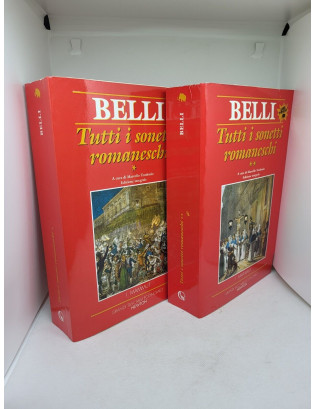 Giuseppe Gioacchino Belli. Tutti i sonetti romaneschi - 2 Volumi con cofanetto