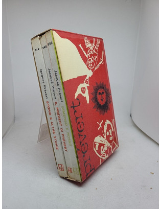 Jacques Prevért - Immenso e Rosso, Il Prevért di Prevért, Storie e altre storie . 3 volumi + cofanetto (testo a fronte)