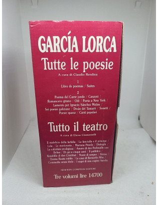 Federico García Lorca - Tutte le poesie e il teatro. 3 volumi + Cofanetto