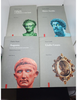 I padri della patria. Caligola. Giulio Cesare. Augusto. Marco Aurelio - 4 Volumi