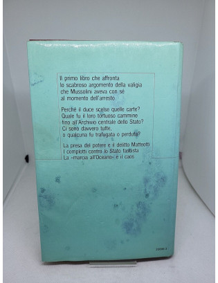 Gaetano Contini. La valigia di Mussolini - Mondadori 1982