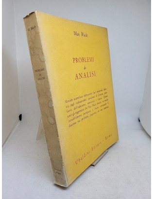 Max Black. Problemi di analisi - Prima Edizione Ubaldini 1968