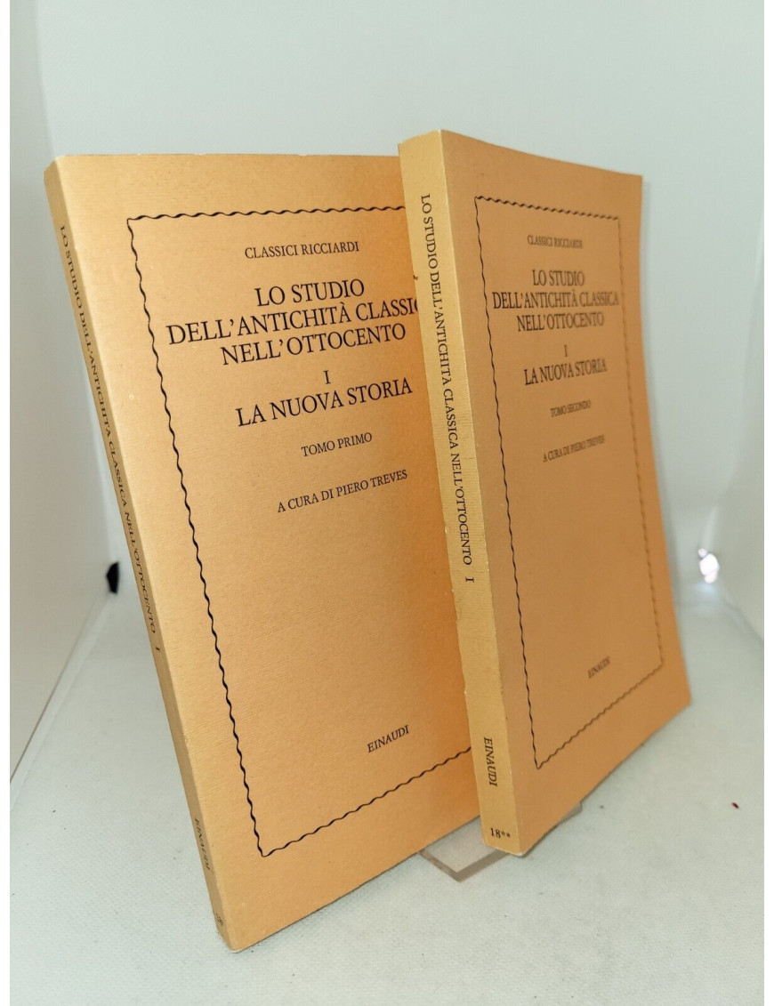 Lo studio dell'antichità classica dell'Ottocento. La nuova Storia (2 volumi)