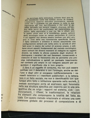 Franco Mollia - Interpretazioni sociologiche della letteratura