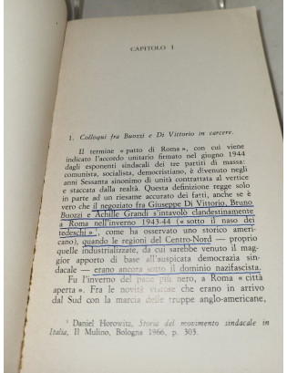 Sergio Turone - Storia del sindacato in Italia (1943-1969)