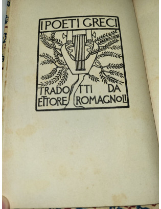Teocrito - Idilli (tradotti da Ettore Romagnoli). Con incisioni di A. De Carolis
